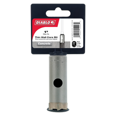 Diablo DMAPLCC1010 1" SDS-Plus Carbide Tipped Thin Wall Core Bit