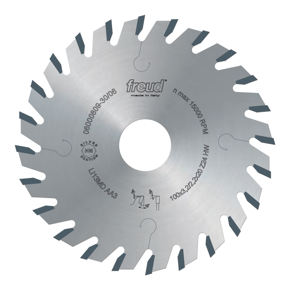 Freud LI13MDAA3 100mm Bevelled Tooth Scoring