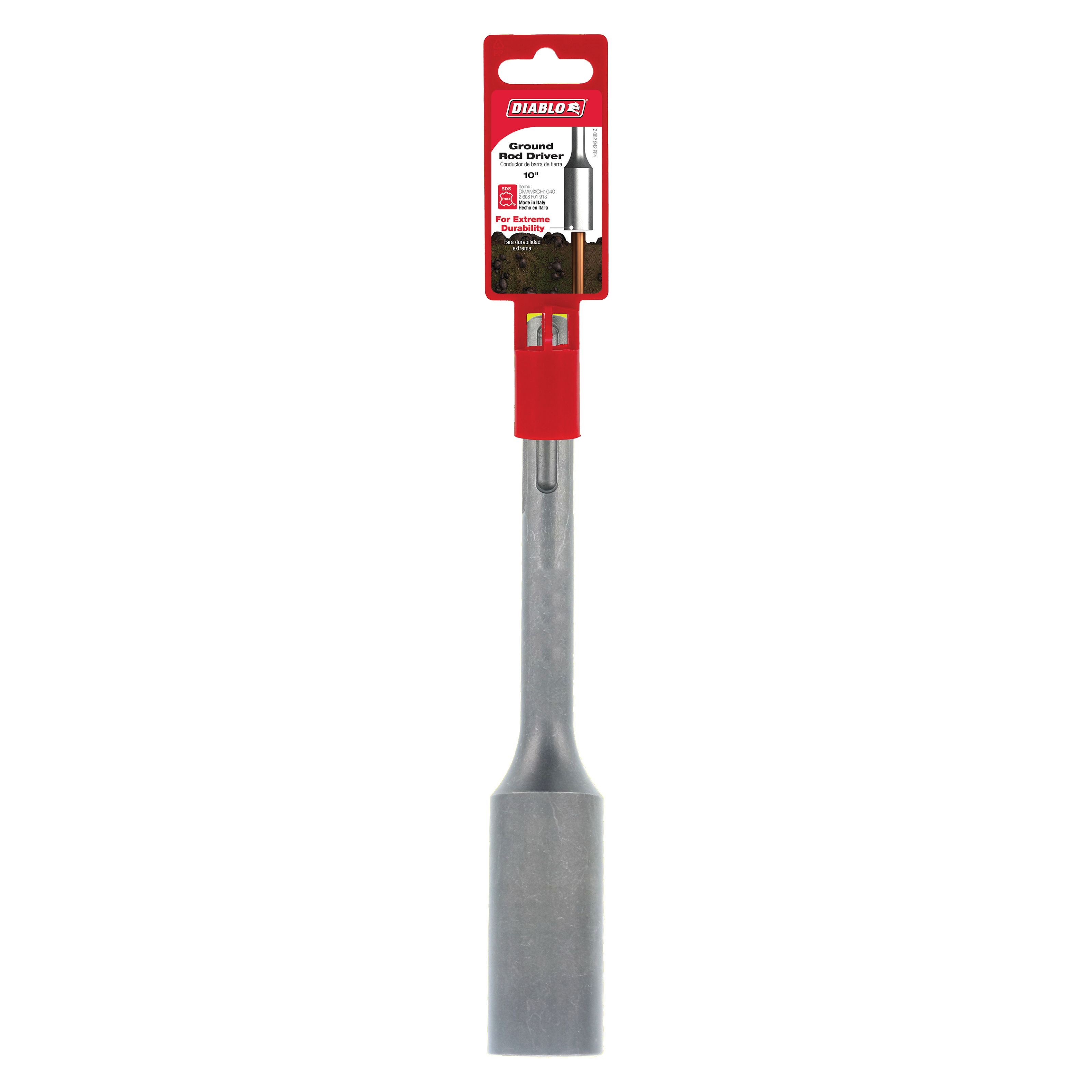 Diablo DMAMXCH1040 10" SDS-Max Ground Rod Driver