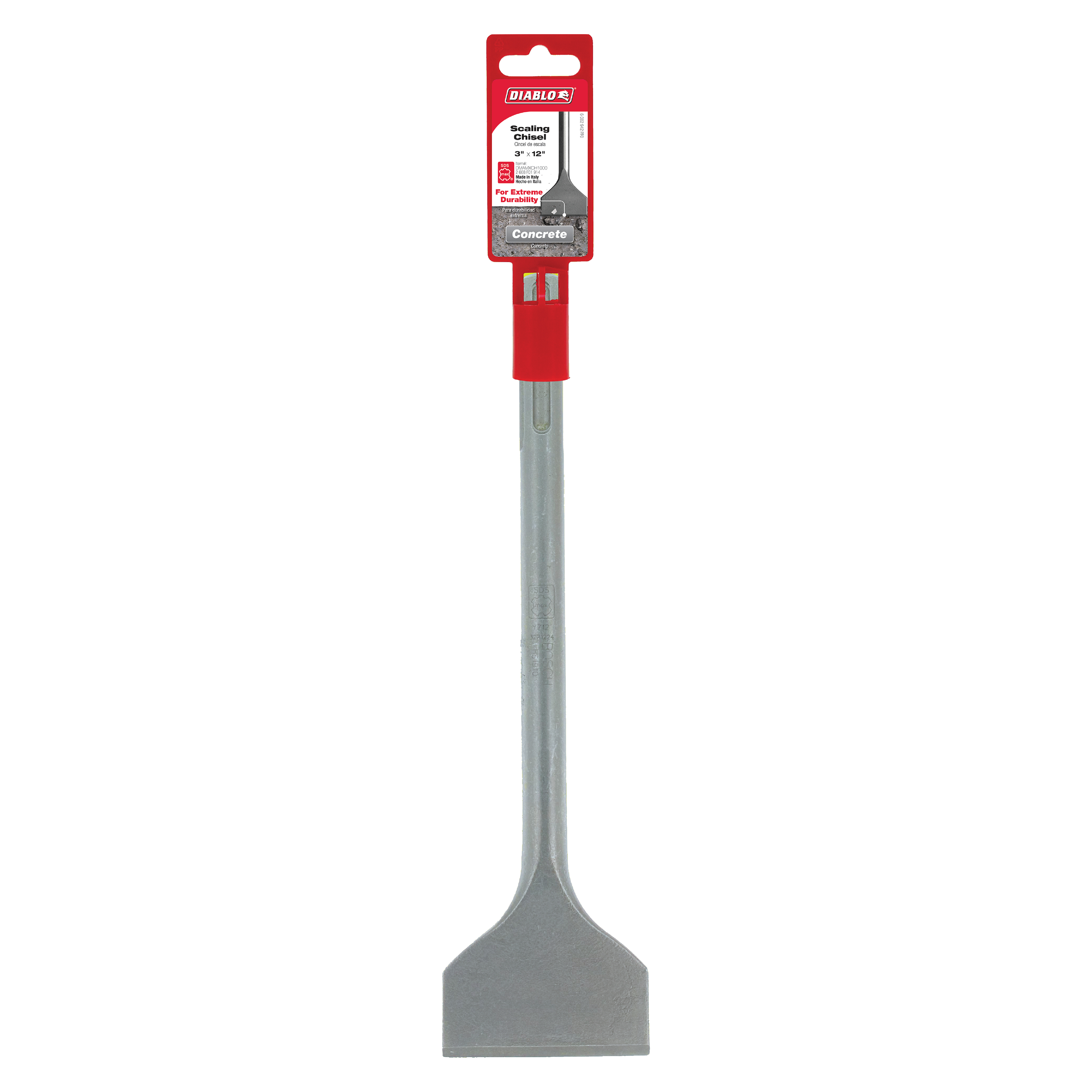 Diablo DMAMXCH1000 3" x 12" SDS-Max Scaling Chisel