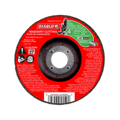 Diablo DBD040125701C 4" Type 27 Masonry Cut-Off Disc