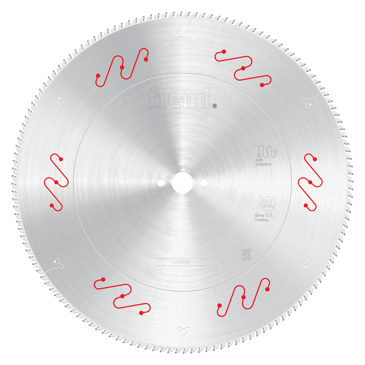 Freud LU5B32 500mm Thin to Medium Aluminum & Non Ferrous Blades with Mechanical Clamping