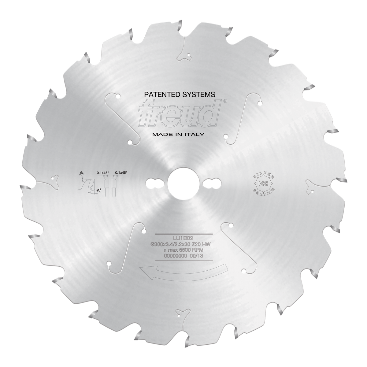 Freud LU1B02 300mm Carbide Tipped Blade for Ripping & Crosscutting