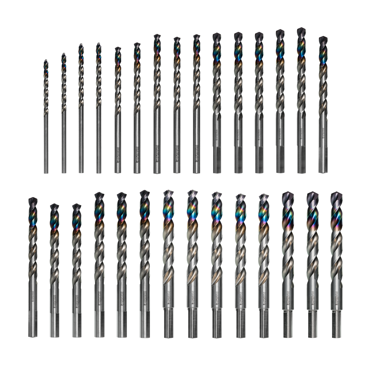 Diablo DMD-T29 29 pc Metal Demon™ Drill Bits Set for Mild, Hardened and Stainless Steels
