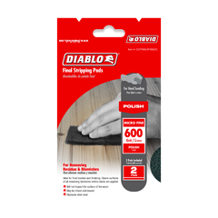 Diablo DCP060UFNN02G 600-Grit Final Stripping Pads (2-Pack)