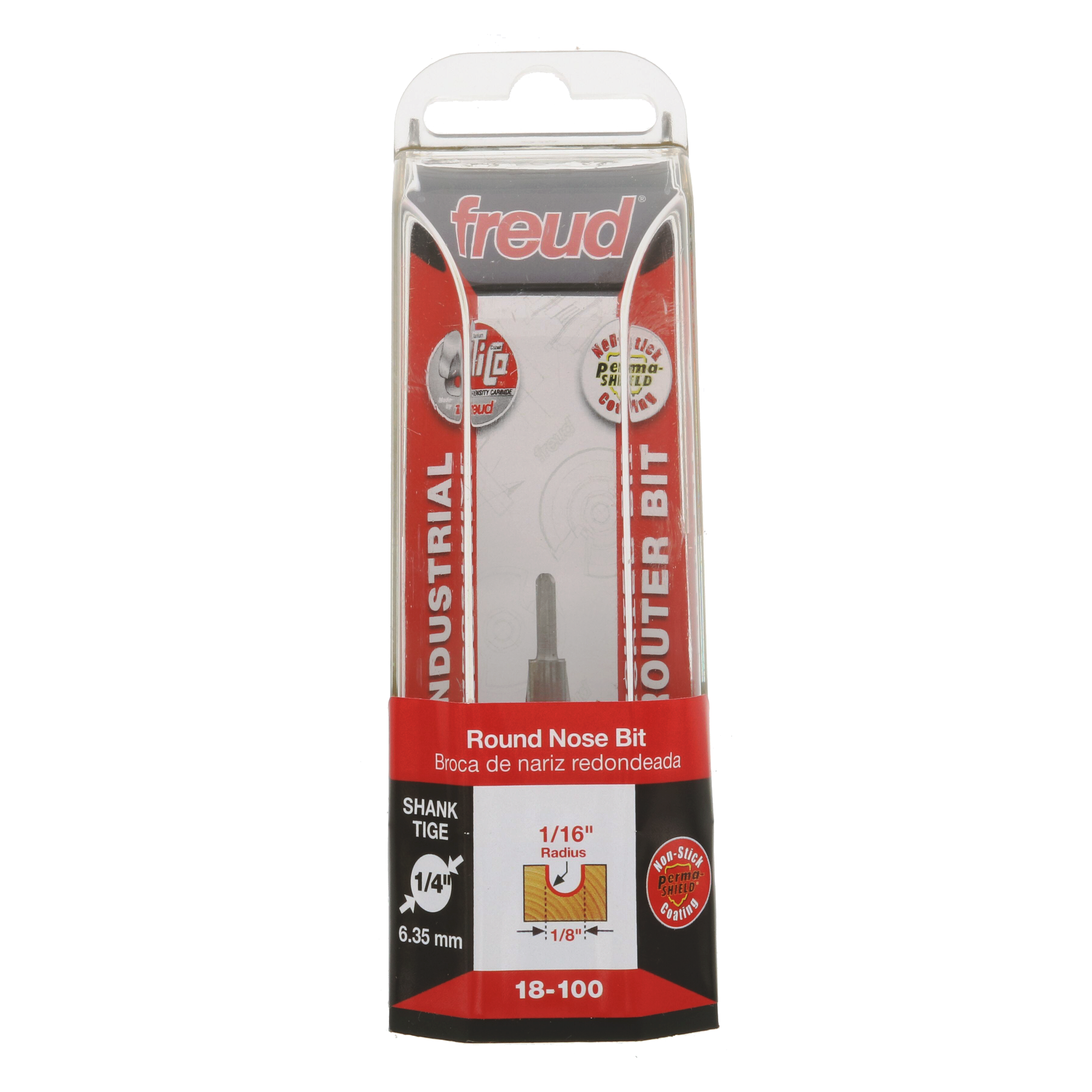 Freud 18-100 1/16" Radius Round Nose Bit