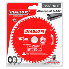 Diablo D053850NMX 5-3/8" x 50-Teeth Saw Blade for Medium Aluminum