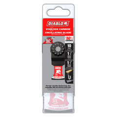 Diablo DOS125CGP10 1-1/4" AMPED™ Demo Demon™ Starlock Carbide Teeth Oscillating Blades for General Purpose Cuts