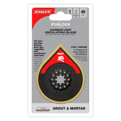 Diablo DOSCGX 2-3/4" Starlock Carbide Grit Oscillating Sanding Blade for Grout and Mortar