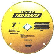 Tenryu TSD-355D2: 14" Diamond Abrasive Cut-Off Blade for Cast Iron & FRP