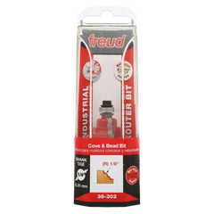 Freud 38-302 1-5/32" (Dia.) Cove & Bead Bit