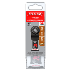 Diablo DOS125BW10 1-1/4" Demo Demon™ Starlock Bi-Metal Oscillating Blades for Nail-Embedded Wood (10-Pack)