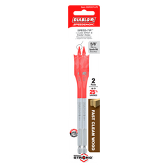 Diablo DSP2070-P2 5/8" x 6" Spade Bits for Wood (2-Pack)