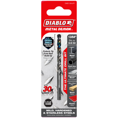 Diablo DMD1364JP1 13/64" Metal Demon™ Drill Bit for Mild, Hardened and Stainless Steels