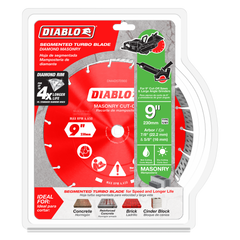 Diablo DMADST0900 9" Diamond Segmented Turbo Masonry Cut-Off Blade