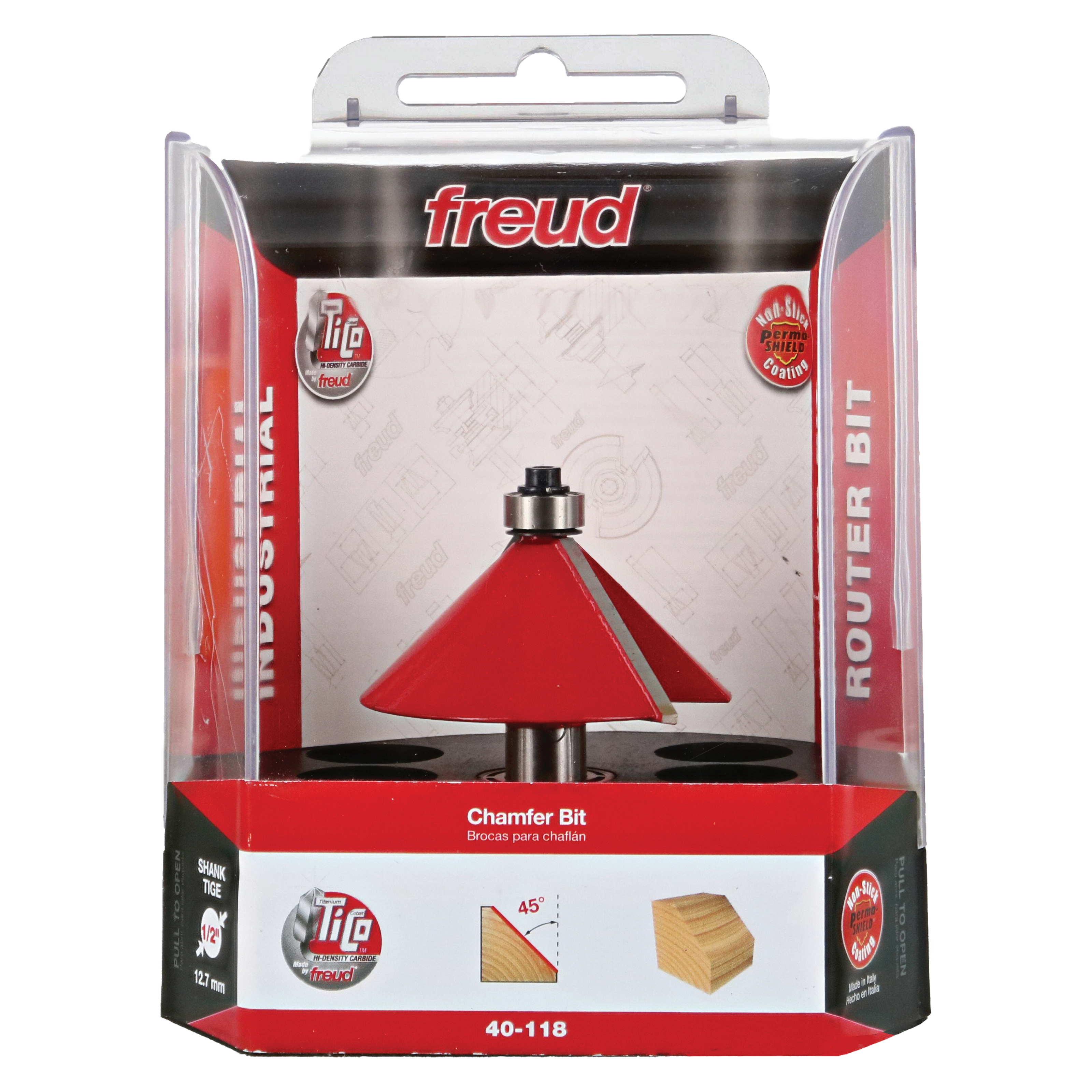 Freud 40-118 2-1/2" (Dia.) Chamfer Bit