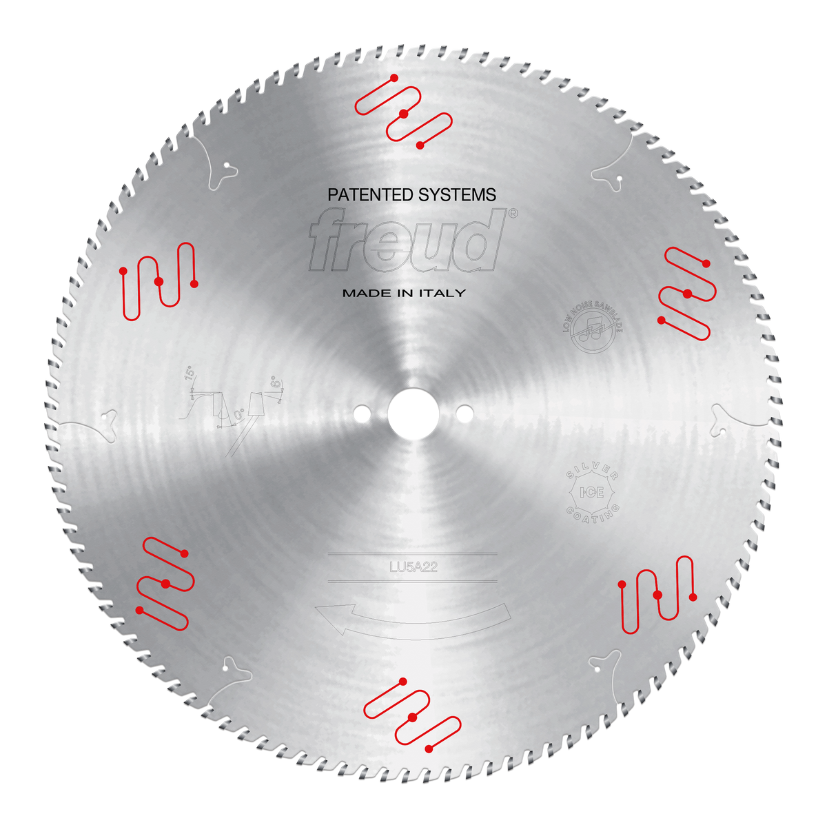 Freud LU5A22 450mm Medium to Thick Aluminum & Non-Ferrous Blades with Mechanical Clamping