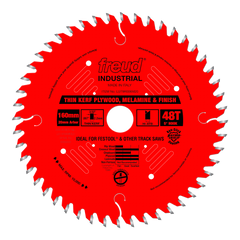 Freud LU79R006M20 160mm Thin Kerf Ultimate Plywood & Melamine Blade