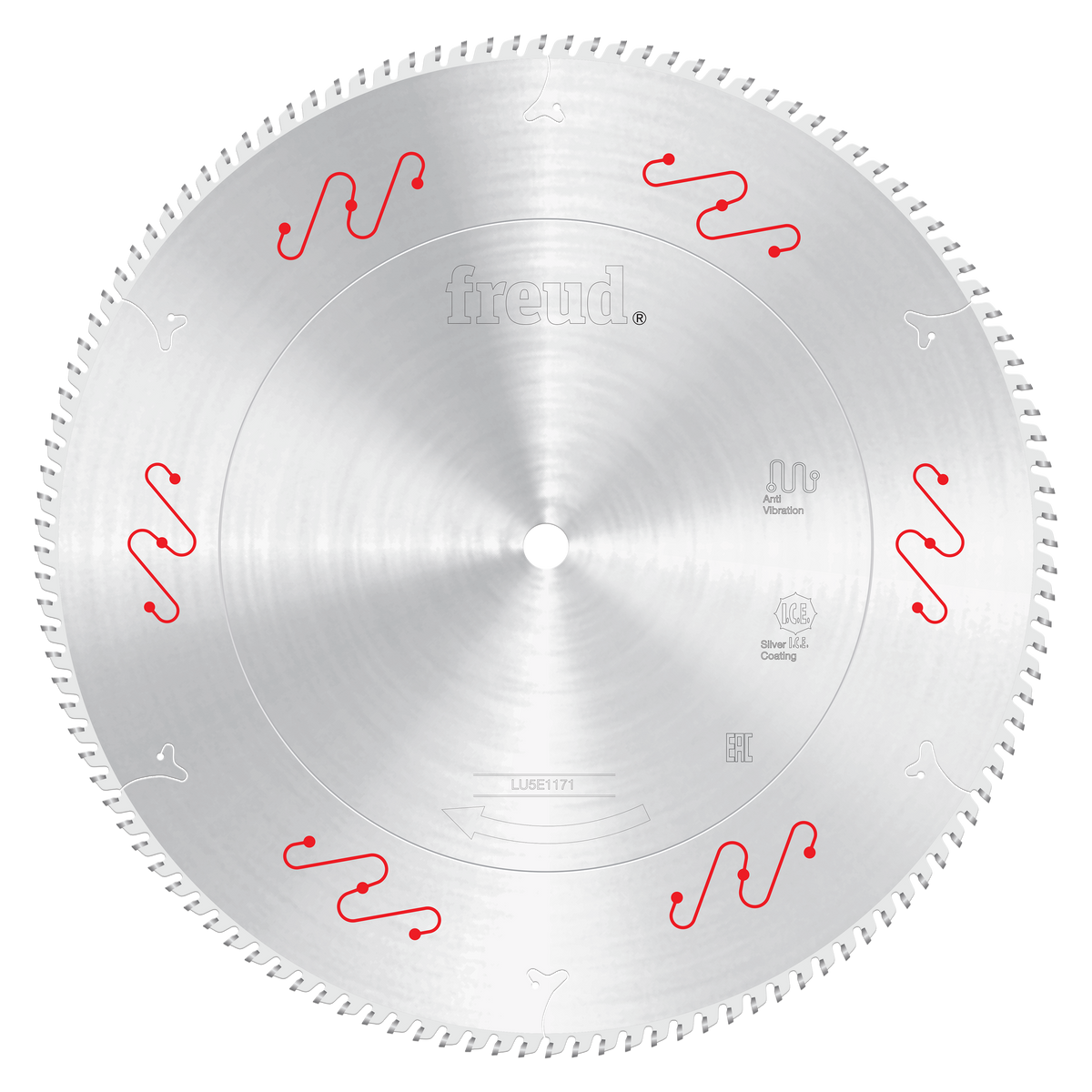 Freud LU5E1171 14" Carbide Tipped Saw Blade for Crosscutting