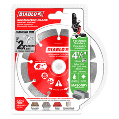 Diablo DMADS0450 4-1/2" Diamond Segmented Masonry Cut-Off Blade