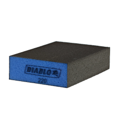 Diablo DFBLBLOMFN01G 5" x 3" x 1" 220-Grit Large Flat Edge Sanding Sponge