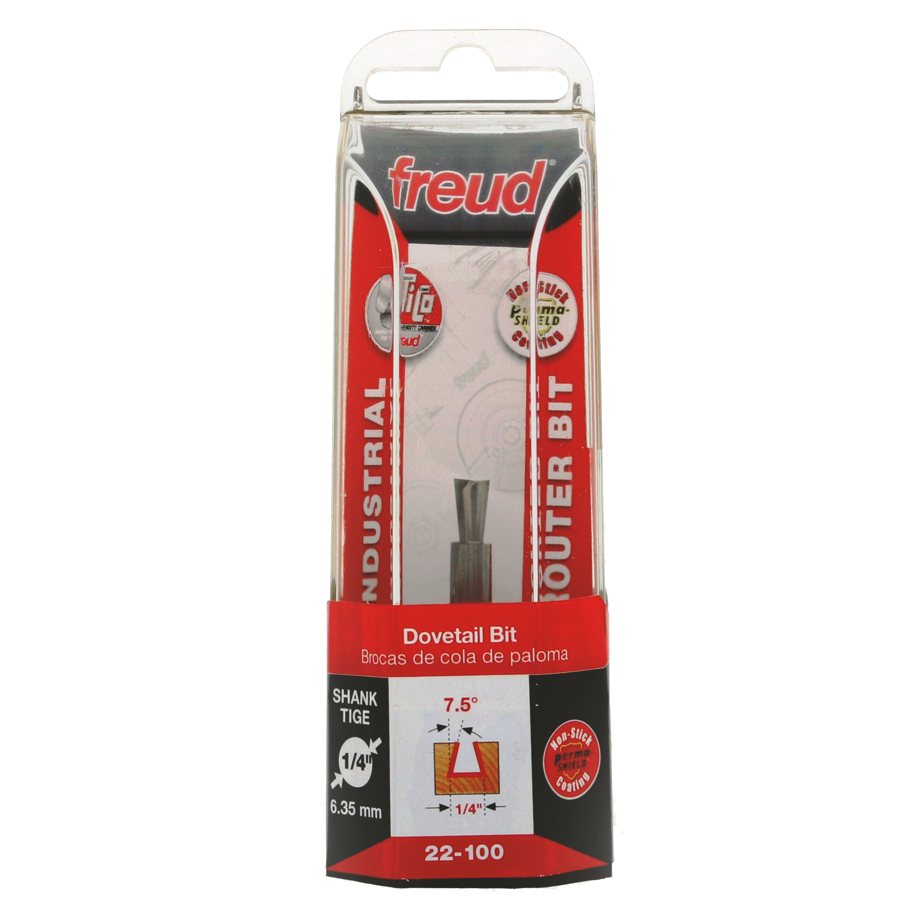 Freud 22-100 1/4" (Dia.) Dovetail Bit