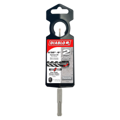 Diablo DMAPL2020 5/32" x 4" x 6" SDS-Plus 2-Cutter Carbide-Tipped Hammer Drill Bit