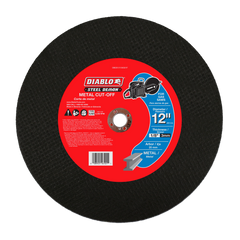 Diablo DBDS12125G01F 12" x 20mm Speed Demon™ High Speed Metal Cut-Off Disc