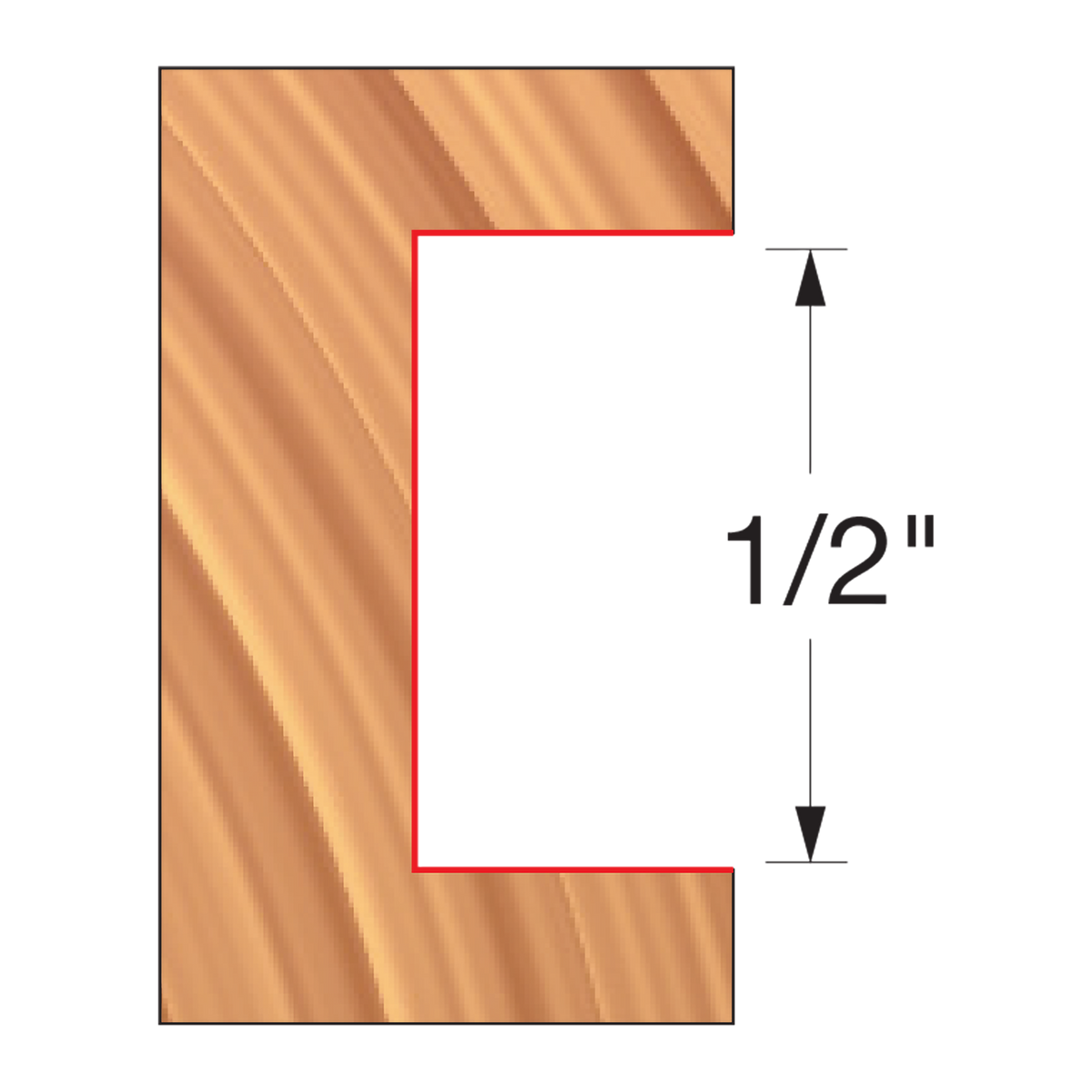 Freud UP173-IC 4" x 1/2" x 1-1/4" Groovers