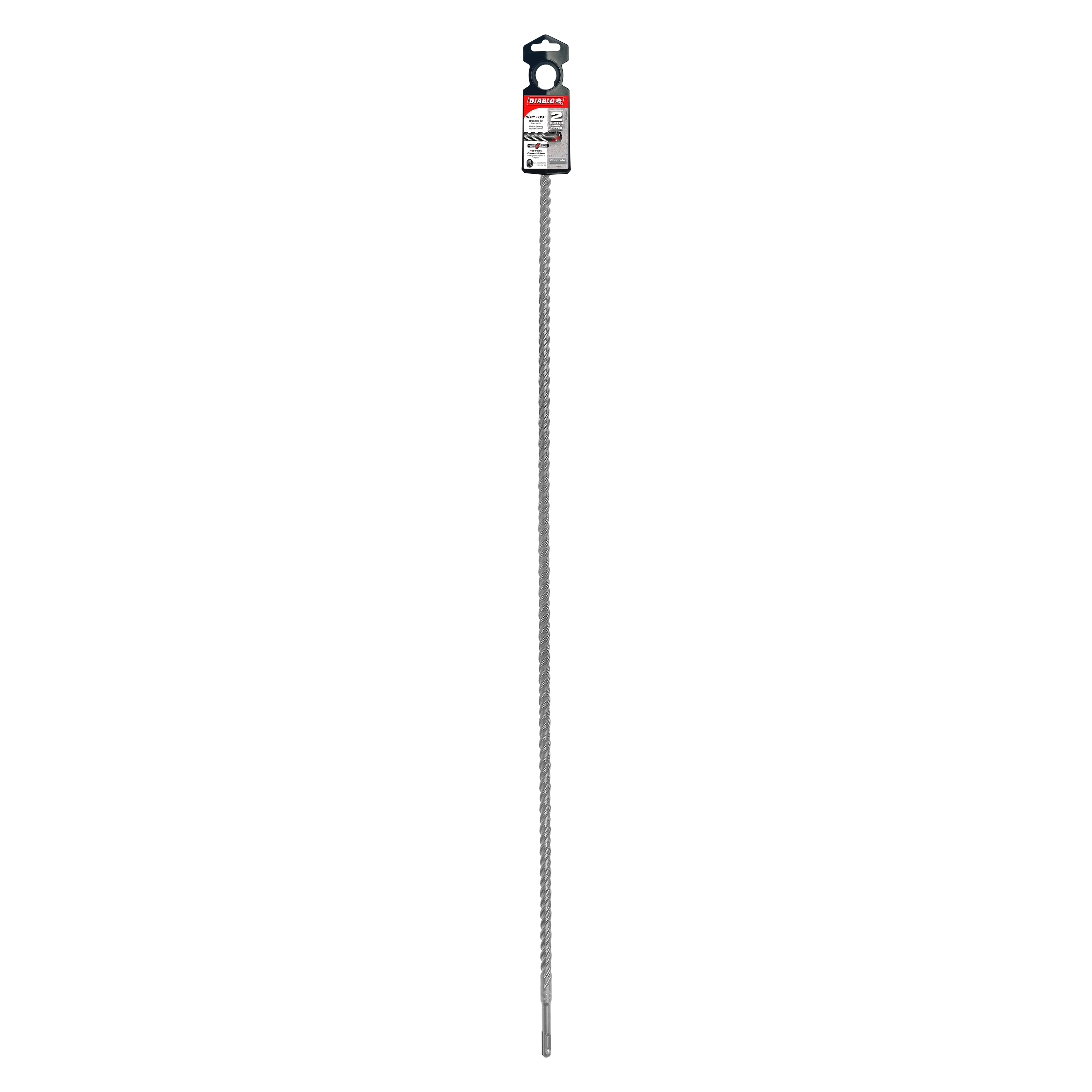 Diablo DMAPL2350 1/2" x 37" x 39" SDS-Plus 2-Cutter Carbide-Tipped Hammer Drill Bit