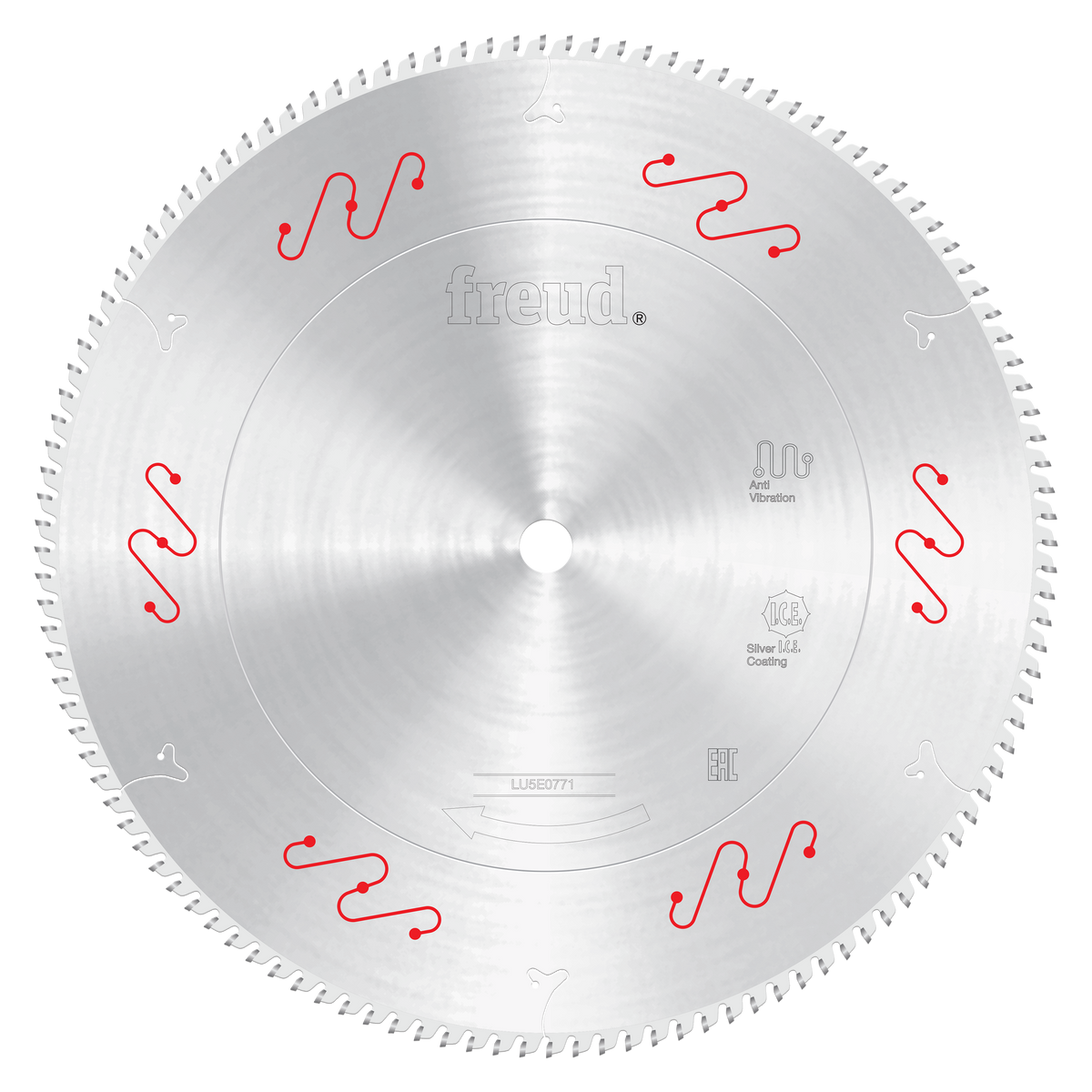 Freud LU5E0771 12" Carbide Tipped Saw Blade for Crosscutting