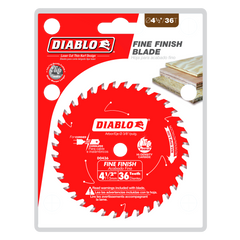 Diablo D0436X 4-1/2" 36 Tooth Fine Finish Saw Blade