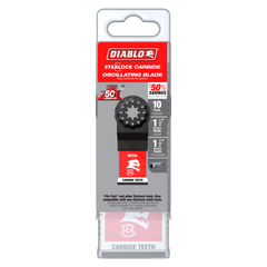 Diablo DOS125CF10 1-1/4" AMPED™ Steel Demon™ Starlock Carbide Teeth Oscillating Blades for Metal (10-Pack)