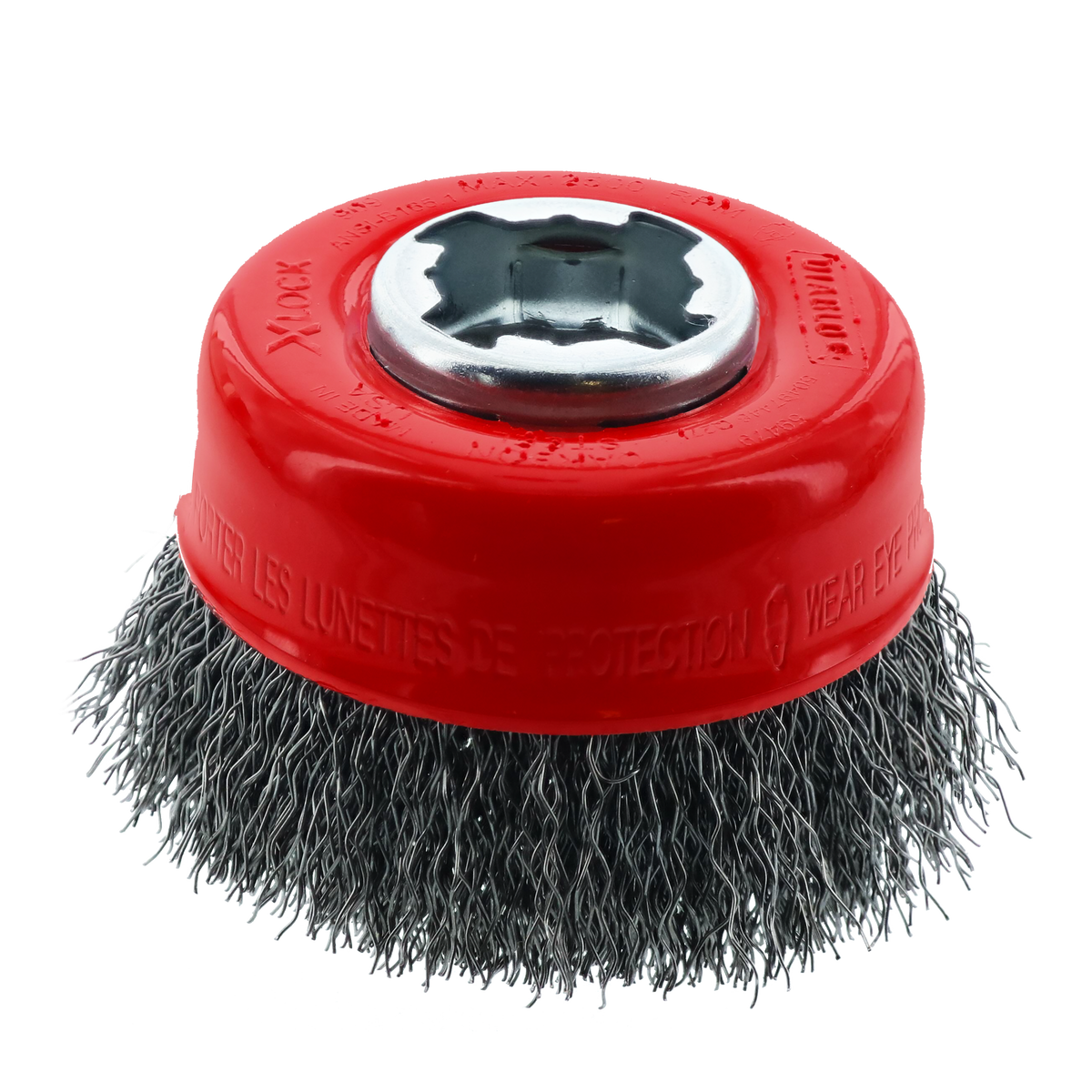 Diablo DPB300XCCC01F 3" X-LOCK Carbon Steel Crimped Cup Brush