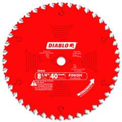 Diablo D0840X 8-1/4" x 40-Teeth Finishing Saw Blade for Wood