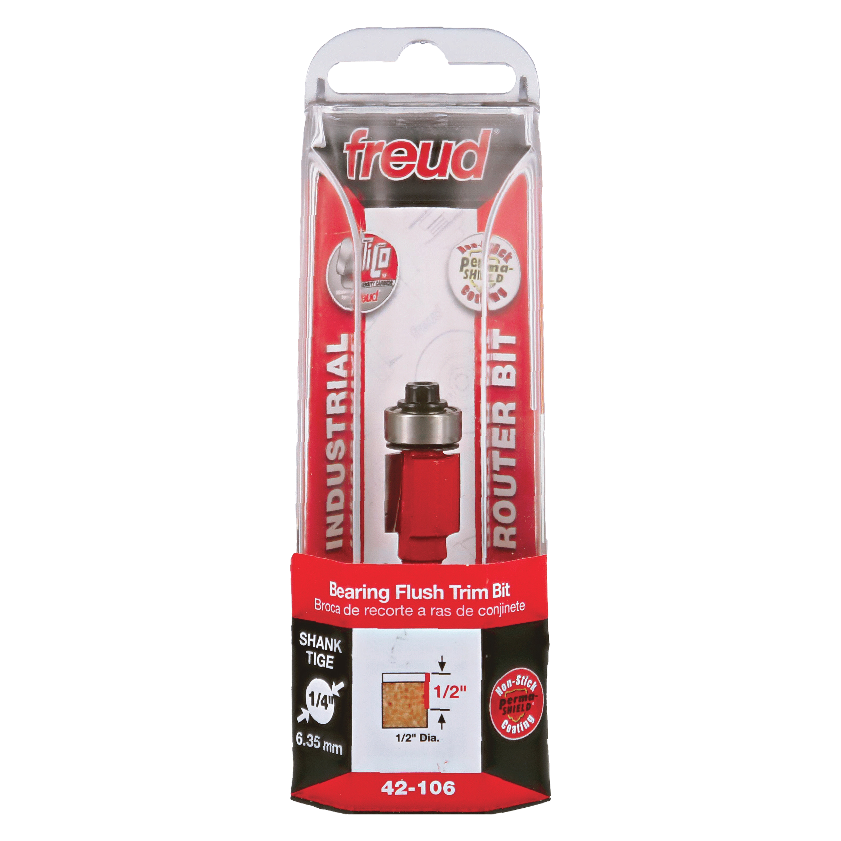 Freud 42-106 1/2" (Dia.) Bearing Flush Trim Bit