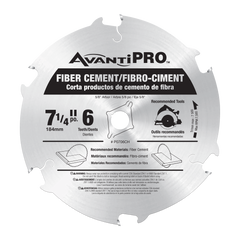 AvantiPRO P0706CH AvantiPRO 7-1/4" Fiber Cement Blade