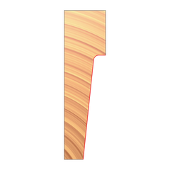Freud UP003-IC 3-9/16" x 1-57/64" x 1-1/4" Vertical Insert Raised Panel Cutter