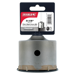 Diablo DMAPLCC1080 3-1/8" SDS-Plus Carbide Tipped Thin Wall Core Bit