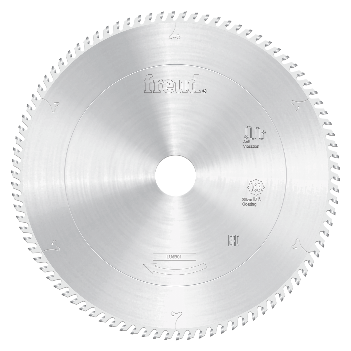 Freud LU4B01 203mm Ultra-Thin Kerf Plastics & Plexiglass Blades for Fine Finish