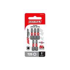 Diablo DT251P5 1" #25 Torx Drive Bits (5-Pack)