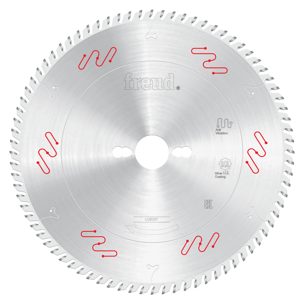 Freud LU2D07 250mm Thin Kerf Carbide Tipped Blade for Crosscutting