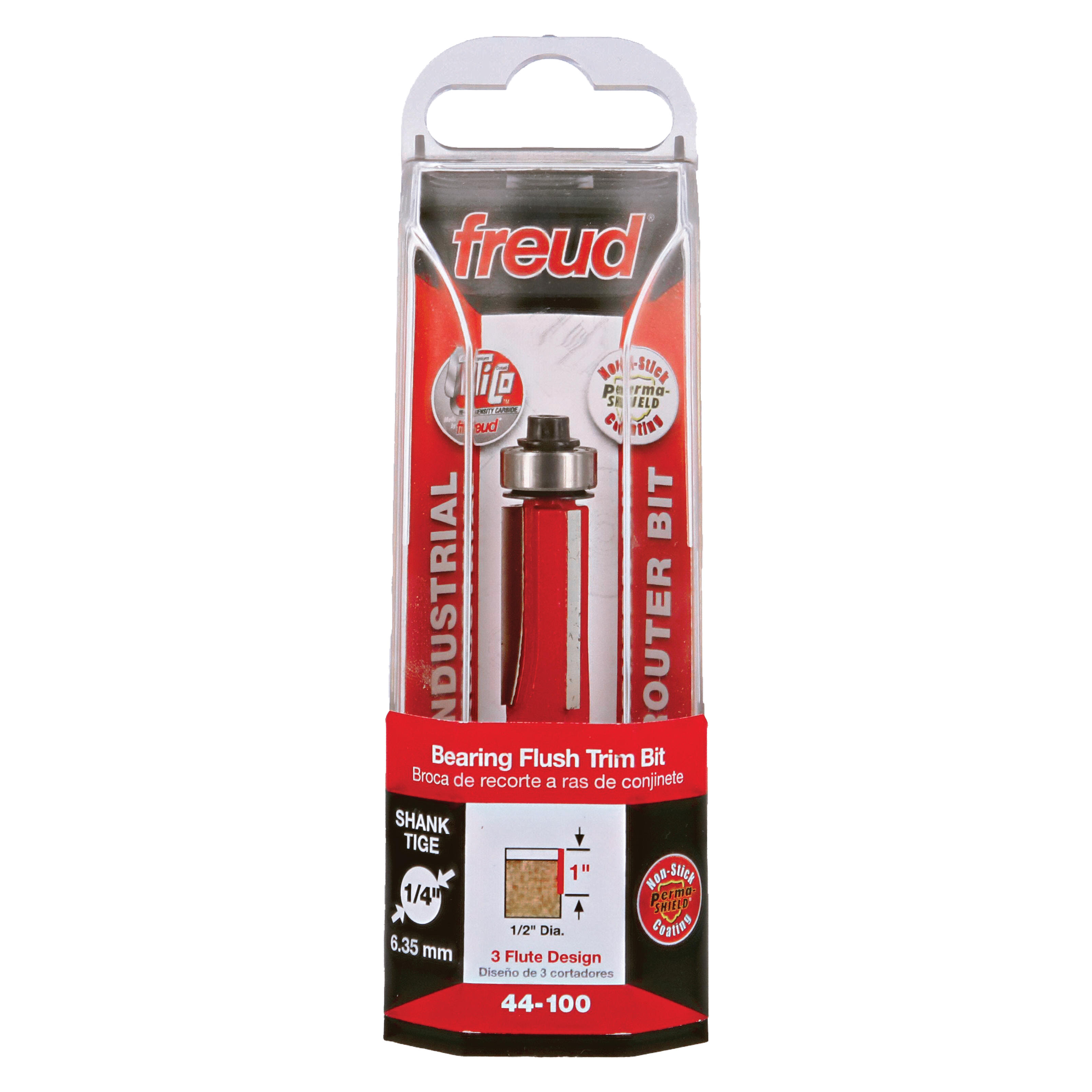 Freud 44-100 1/2" (Dia.) Bearing Flush Trim Bit