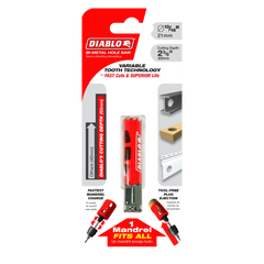 Diablo DHS0813 13/16" Bi-Metal Hole Saw