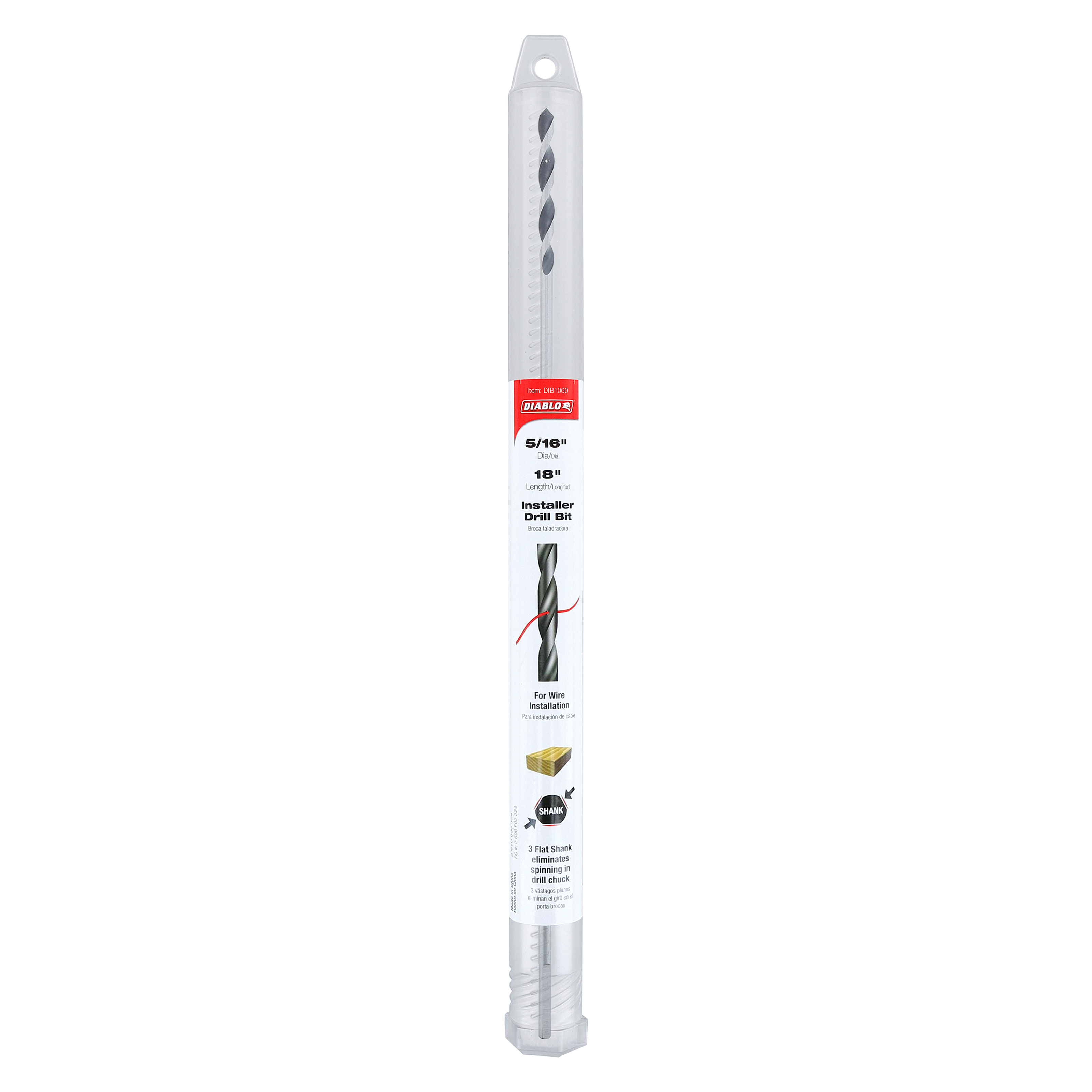 Diablo DIB1060 5/16" x 18" Installer Drill Bit for Wood