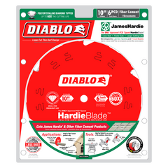 Diablo D1006DH 10" x 6-Teeth HardieBlade™ Saw Blade for Fiber Cement