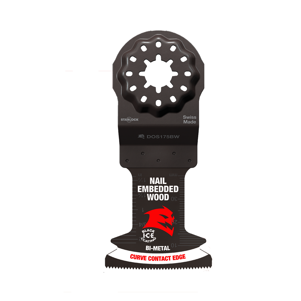 Diablo DOS175BW 1-3/4" Diablo Demo Demon™ Starlock Bi-Metal Oscillating Blade for Nail-Embedded Wood