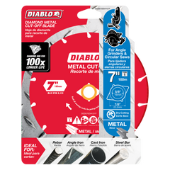 Diablo DDD070DIA101F 7" Diamond Metal Cut-Off Disc