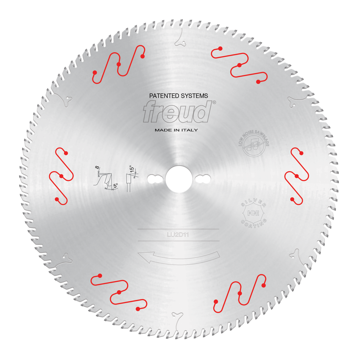 Freud LU2D11 350mm Thin Kerf Carbide Tipped Blade for Crosscutting