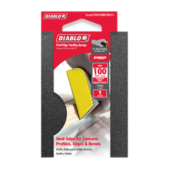 Diablo DFBCOMBFIN01G 100-Grit Dual-Edge Sanding Sponge